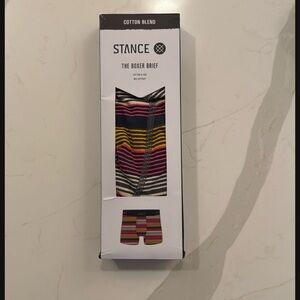 Stance Striped Boxer Briefs - Multicolor, small, new in box